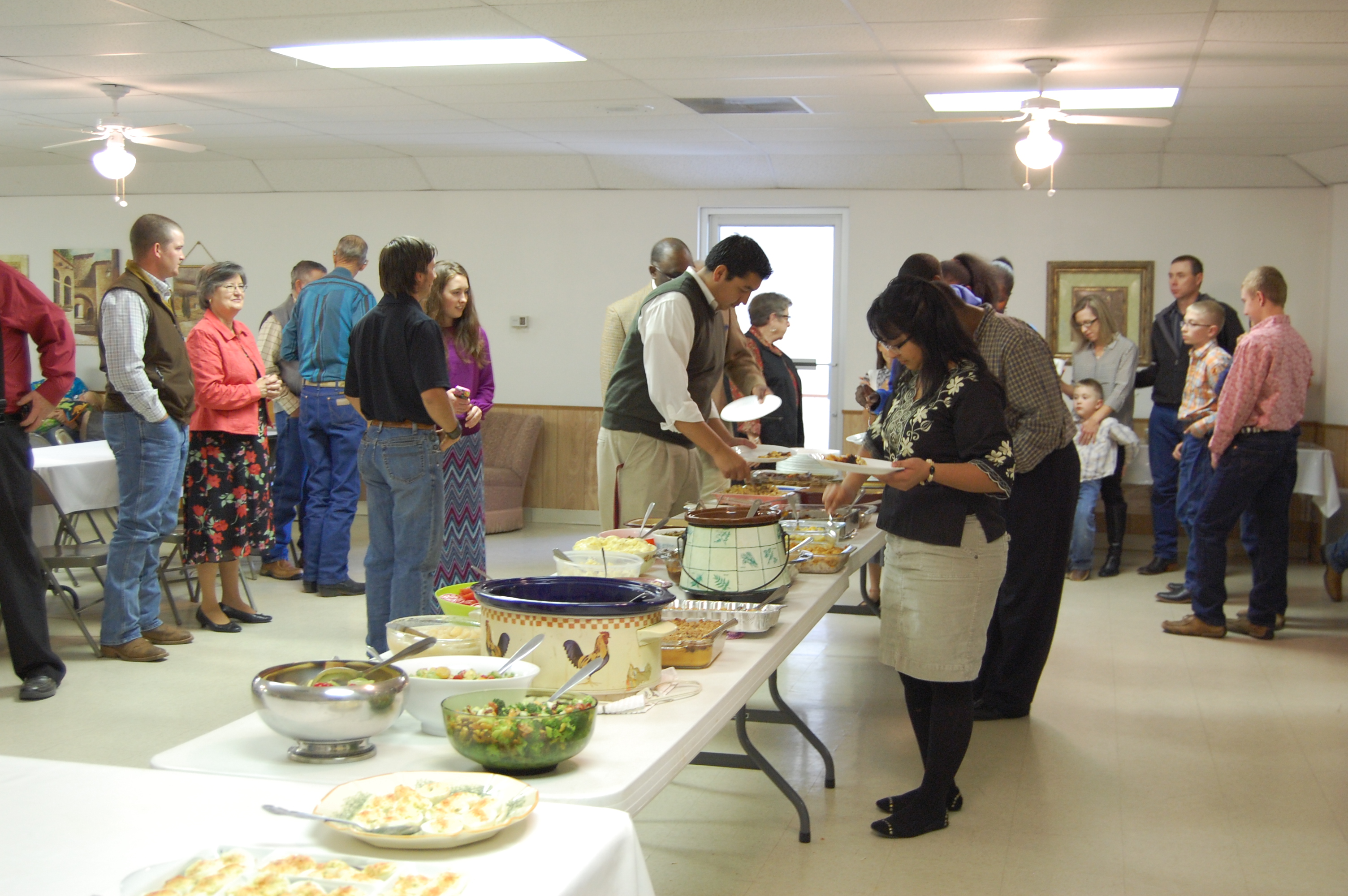 First Sunday Potluck Luncheon